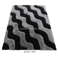 Kawasan poliester Rug 3D Shaggy